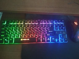 Клавіатура REAL-EL Gaming 8710 TKL Backlit Ukr Black