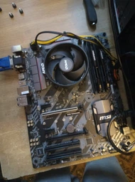 Материнская плата MSI B350 Tomahawk (sAM4, AMD B350, PCI-Ex16) фото от покупателей 14
