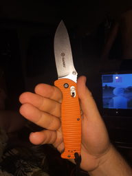 Туристический нож Ganzo G7412P Orange (G7412P-OR-WS) фото от покупателей 2