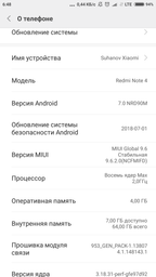 Мобильный телефон Xiaomi Redmi Note 4X 4/64GB Black