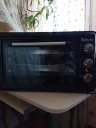 Электрическая печь SATURN ST-EC1075 Black фото от покупателей 5