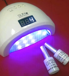Лампа для маникюра Nail Lamp SUN 1S для покрытия ногтей гель лаком, гелем 48W UV/LED White фото от покупателей 1
