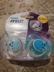 Пустушка Philips AVENT Нічна 0-6 м - 2 шт (SCF176/18) фото від покупців 1