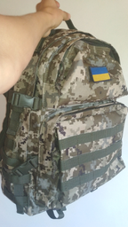 Тактический походный крепкий рюкзак 5.15.b 40 литров Украинский пиксель. фото от покупателей 8