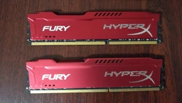 Оперативная память HyperX DDR3-1866 8192MB PC3-14900 FURY Red (HX318C10FR/8) фото от покупателей 4