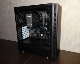 Корпус Fractal Design Define C TG Black (FD-CA-DEF-C-BK-TG) фото от покупателей 2