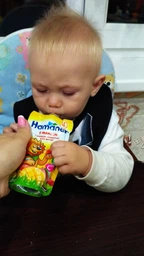 Дитяче пюре Hamanek Pouch яблоко и манго, 120 г (8595139780425) фото від покупців 7