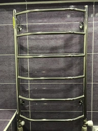 Полотенцесушитель электрический KOSSER Лесенка Трапеция 800х500/6 ER per ДТ10 ER фото от покупателей 4