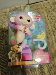 Интерактивная гламурная ручная обезьянка WowWee Fingerlings Эшли с мини-обезьянкой (W3540/3542) (771171135425) фото от покупателей 6