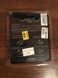 Адаптер подключения Grand-X HDD 2.5'' в отсек привода ноутбука SATA/mSATA (HDC-24) фото от покупателей 12