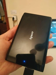 Накопитель внешний HDD 2.5" USB 2.0TB Apacer AC235 Panther Black (AP2TBAC235B-1) фото от покупателей 8