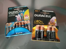 Батарейки Duracell AAA (LR03) MX2400 Turbo 8 шт (81417105) фото от покупателей 5