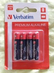 Батарейки Verbatim Premium AAA (LR03) 4 шт Micro Alkaline (49920) фото от покупателей 1