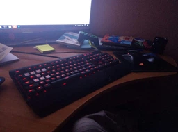 Клавиатура проводная HyperX Alloy Elite Cherry MX Red USB (HX-KB2RD1-RU/R1) фото от покупателей 12