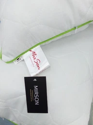 Подушка антиаллергенная MirSon Eco Line Aloe Vera №141 Ecosilk 40х60 см Средняя (2200000392909) фото от покупателей 14
