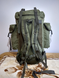 Туристичний армійський міцний рюкзак 5.15.b 75 літрів Олива