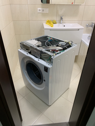Стиральная машина с сушкой SAMSUNG WD70M4443JW/UA фото от покупателей 5