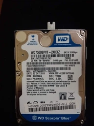 Жесткий диск Western Digital Blue 500GB 5400rpm 16MB WD5000LPCX 2.5" SATAIII фото от покупателей 15