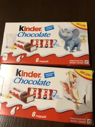 Молочний шоколад Kinder Chocolate з молочною начинкою 100 г (40084701) фото від покупців 4