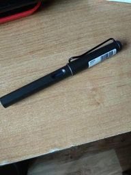 Ручка чернильная Lamy Safari Матовая Чёрная F/Чернила T10 Синие (4014519271055)