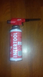 Портативный газовый горелка 1300°C INTERTOOL GB-0022 для пайки и строительных работ фото от покупателей 9