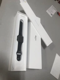 Смарт-часы Apple Watch Series 3 GPS 38mm Space Grey Aluminium Case with Black Sport Band (MTF02FS/A) фото от покупателей 5