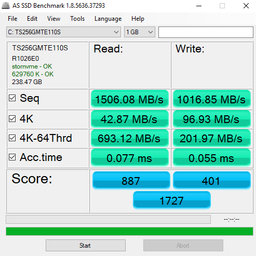 SSD диск Transcend MTE110S 512GB M.2 2280 PCIe 3.0 x4 3D NAND TLC (TS512GMTE110S) фото от покупателей 1