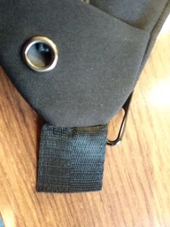 Чоловіча сумка Cross Body 4634 Месенджер протикрадій на плече рюкзак слінг Чорна (0609ОК) фото від покупців 4