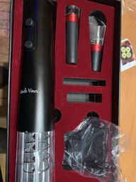 Электроштопор з акумулятором, зарядним пристроєм, аксесуарами Uncle Viner G106 Best seller в США, подарунковий набір фото від покупців 3