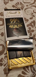 Шоколад темный Lindt Excellence Dark 99% горький 50 г (3046920028721)