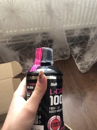 Жироспалювач BioTech L-Carnitine 100.000 Liquid, 500 мл - Вишня фото від покупців 6