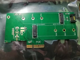 Адаптер Maiwo Multi-Size PCI-E to M.2 PCIe SSD / SATA to M.2 SATA SSD (KT015) фото от покупателей 15