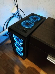 Корпус QUBE Spark MRGB Black (SPARK_FMNU3) фото от покупателей 1