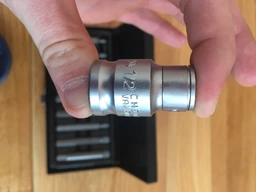 Набор отверточных насадок YATO Spline M5-M12 с переходником 1/2" 11 шт (YT-0415) фото от покупателей 19