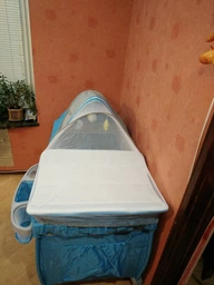 Кроватка-манеж Lionelo SVEN PLUS BLUE NAVY фото от покупателей 1