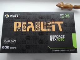 Видеокарта Palit PCI-Ex GeForce GTX 1060 Dual 6GB GDDR5 (192bit) (1506/8000) (DVI, HDMI, 3 x DisplayPort) (NE51060015J9-1061D)
