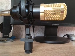 Конденсаторный микрофон ELIMA BM-800 BLACK GOLD + Звуковая карта ELIMA C-MEDIA 7.1 фото от покупателей 18