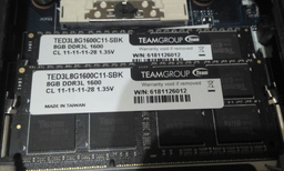 Оперативная память Team Elite SODIMM DDR3L-1600 8192MB PC3L-12800 (TED3L8G1600C11-S01) фото от покупателей 1