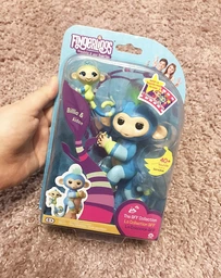 Интерактивная гламурная ручная обезьянка WowWee Fingerlings Эшли с мини-обезьянкой (W3540/3542) (771171135425) фото от покупателей 5