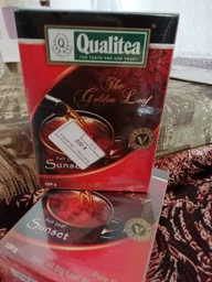 Упаковка крупнолистового рассыпного черного чая Qualitea Цейлон Sunset 100 г х 2 шт (4820053770295) фото от покупателей 7