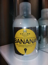 Шампунь для зміцнення волосся з мультивітамінним комплексом Kallos Cosmetics Banana Shampoo, 1 л фото від покупців 2