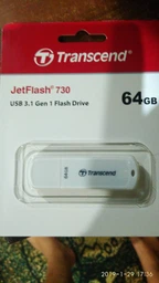 Флеш пам'ять USB Transcend JetFlash 730 128GB USB 3.1 Gen1 White (TS128GJF730)
