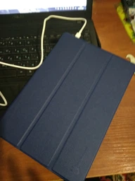 Обложка BeCover Smart Case для Asus ZenPad 10 Z300/ Z301 Deep Blue (BC_700678) фото от покупателей 3