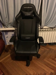 Кресло для геймеров DXRacer King OH/KS57/NG (чёрное/серые вставки) (62725) фото от покупателей 1