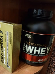 Протеин Optimum Gold Standard 100% Whey, 2.27 кг - Капучино (Mocha Cappuccino ) USA (578013) фото от покупателей 6