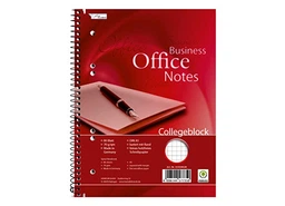Блокнот Herlitz X Book A5 в клітинку 80 аркушів Червоний (297531)