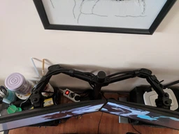 Кріплення для 2-х моніторів ITech MBS-12F настільне 13"-27" навантаження 8кг фото від покупців 1