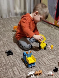 Конструктор LEGO DUPLO Грузовик и гусеничный экскаватор (10812) фото от покупателей 7