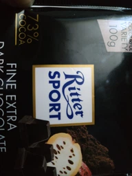Чорний шоколад Ritter Sport Елітний гіркий 73% какао 100 г (3706955)