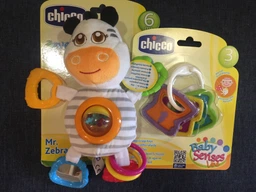 Игрушка-погремушка Chicco Зебра (07202.00)